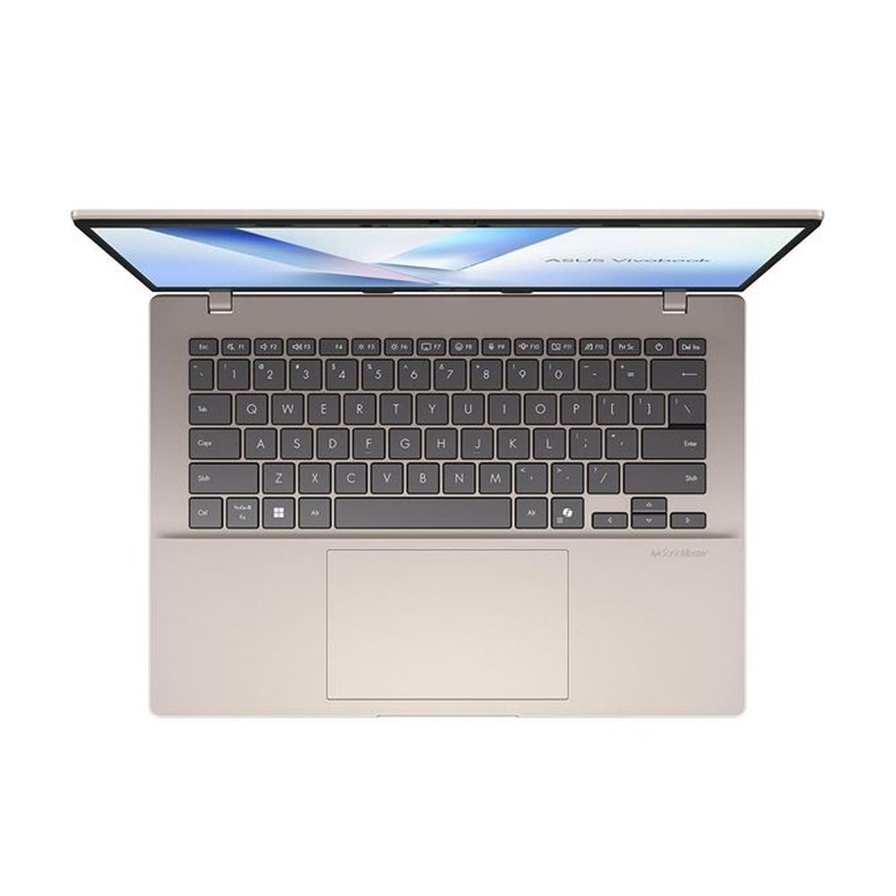 اسوس فيفو بوك X1407QA-LY045W لاب توب - معالج Snapdragon® X1-26-100 - رامات 16 جيجا بايت - هارد ديسك 512 جيجا بايت SSD - جرافيك Qualcomm® Adreno™ - شاشة 15.6" WUXGA بوصه 60 هرتز - ويندوز11 - ذهبي - الصورة 2