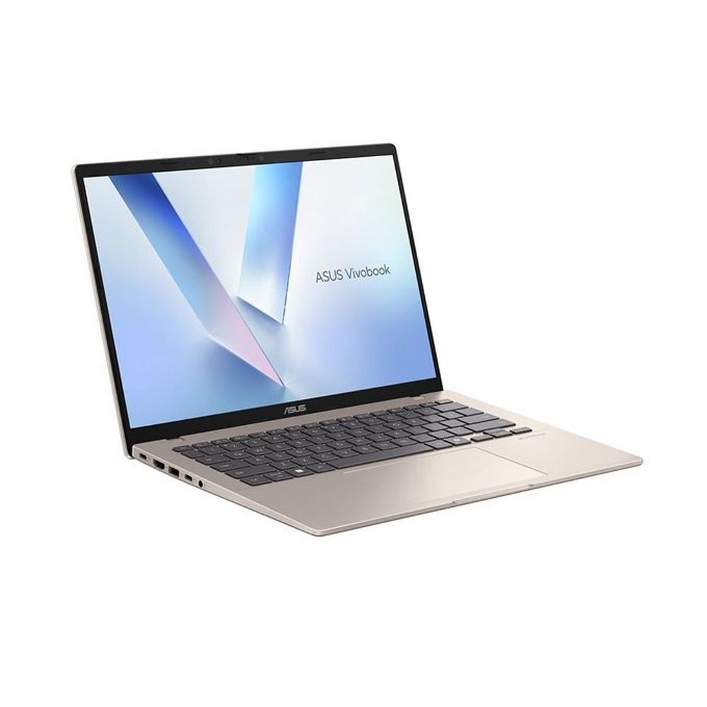 اسوس فيفو بوك X1407QA-LY045W لاب توب - معالج Snapdragon® X1-26-100 - رامات 16 جيجا بايت - هارد ديسك 512 جيجا بايت SSD - جرافيك Qualcomm® Adreno™ - شاشة 15.6" WUXGA بوصه 60 هرتز - ويندوز11 - ذهبي - الصورة 3