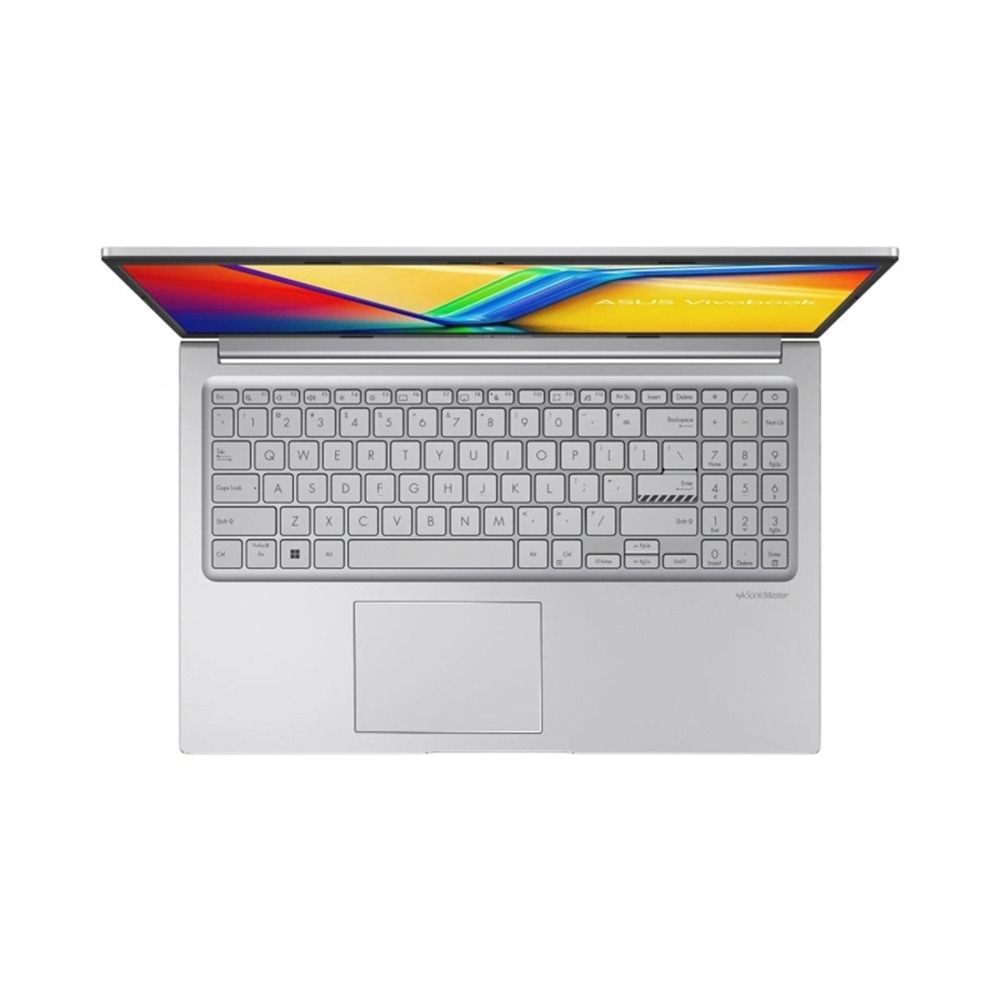 اسوس فيفو بوك 15 M1502NAQ-BQ855W لاب توب - معالج AMD Ryzen™ 5-150 - رامات 8 جيجا بايت - هارد ديسك 512 جيجا بايت SSD - جرافيك AMD Radeon™ Graphics - شاشة 15.6 بوصة FHD بوصه 60 هرتز - ويندوز11 - فضي - الصورة 2